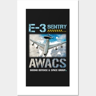 E3 Sentry Plane T shirt  Gift Posters and Art